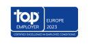 Auszeichnung Top Employer Europa 2023