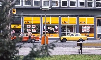 Lidl Filiale von außen